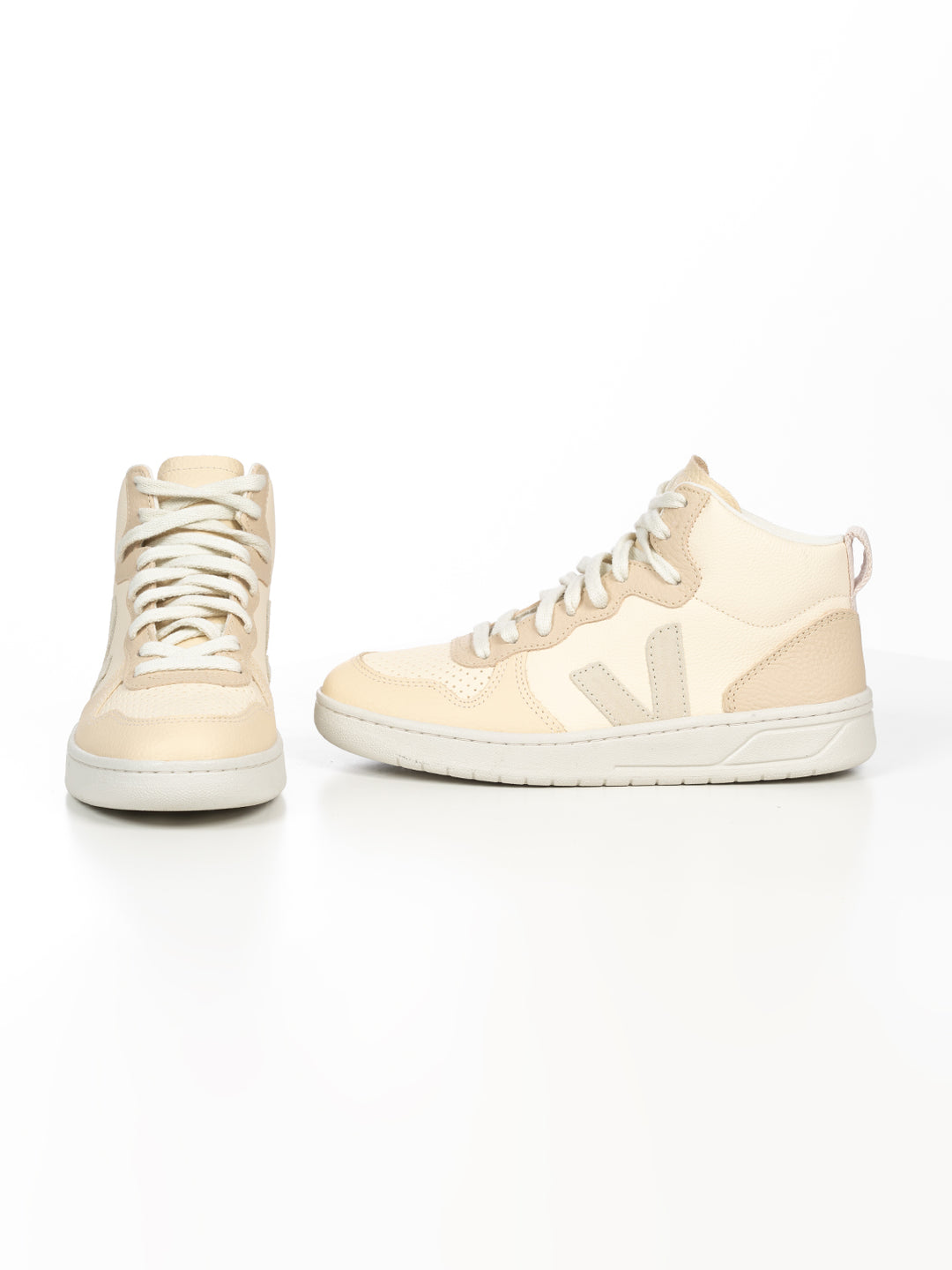 V15 Sneaker aus Leder - Cashew Pierre Multico