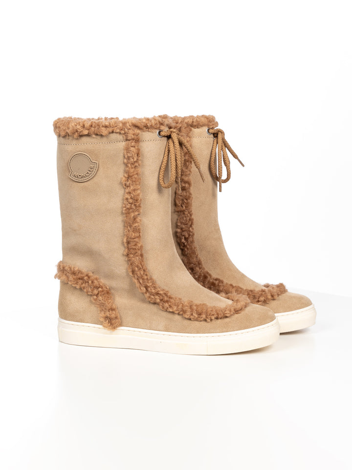 Petite Insolux Fur Snow Boot - Braun