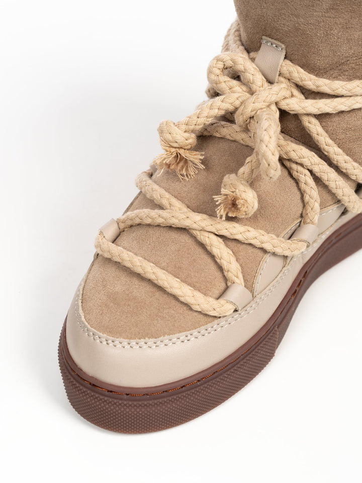 Technical Classic Boots - Beige