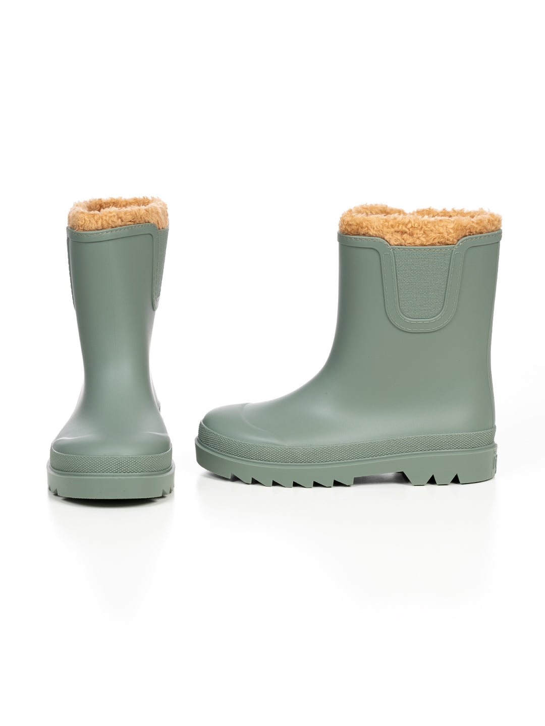 Tokio Borreguito wasserdichte Regen-Schneestiefel - Verde