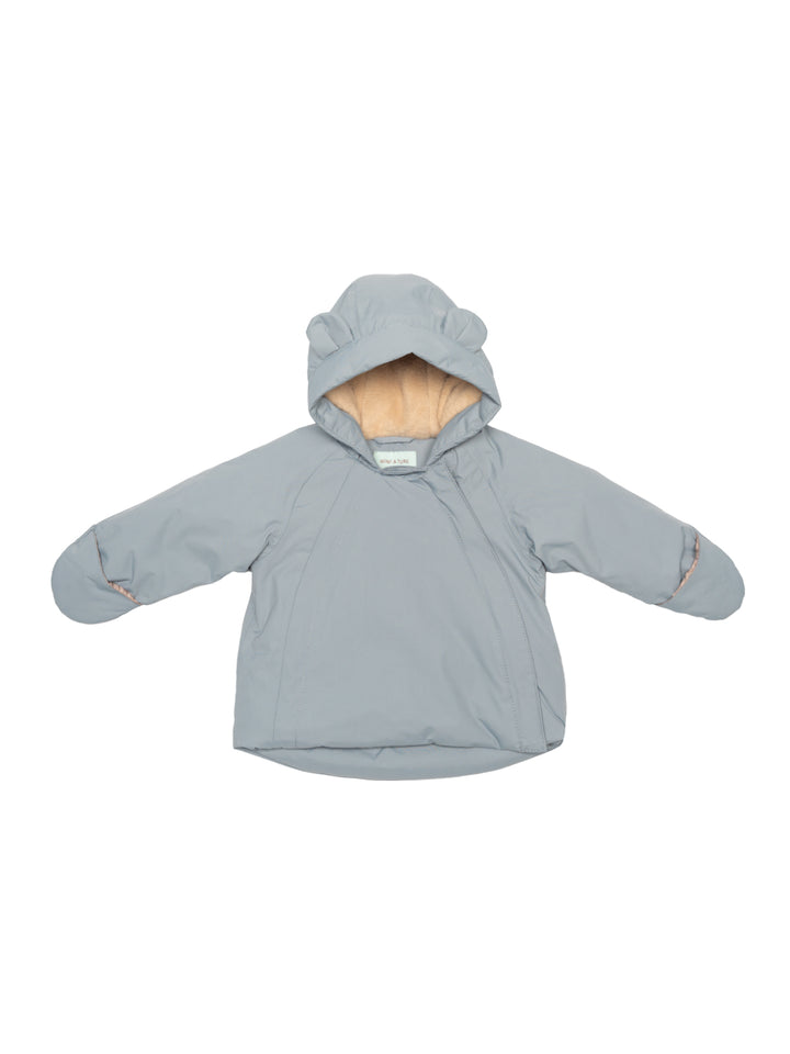 Yaka Fleece gefütterte Winterjacke - Grau