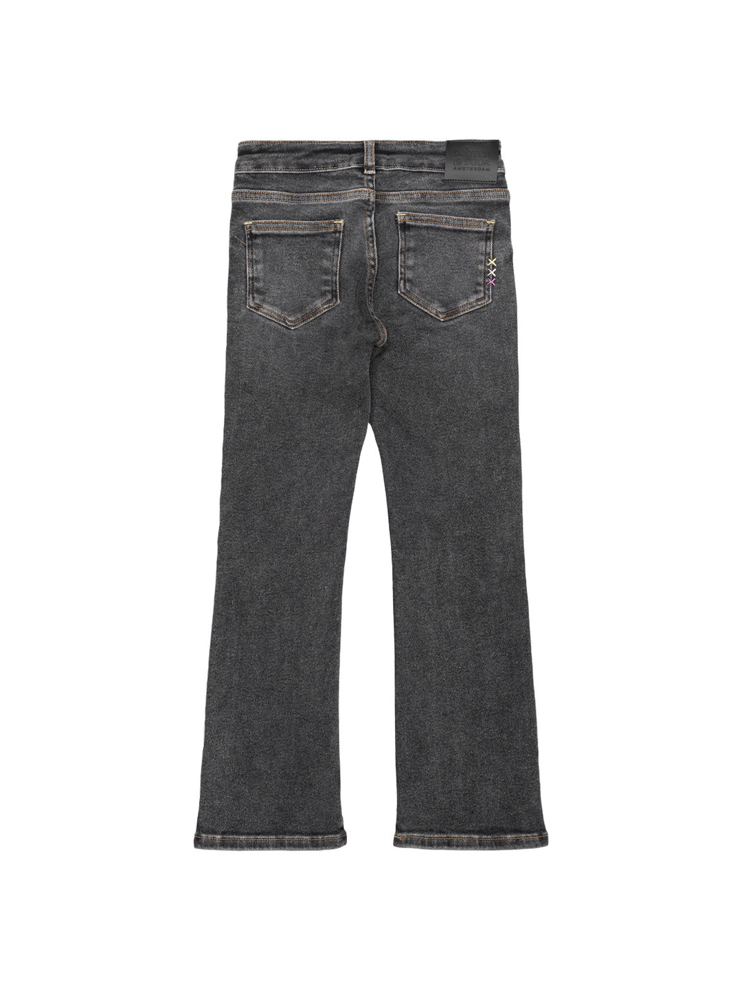 The Charm Jeans High Rise Flare - Dunkelgrau