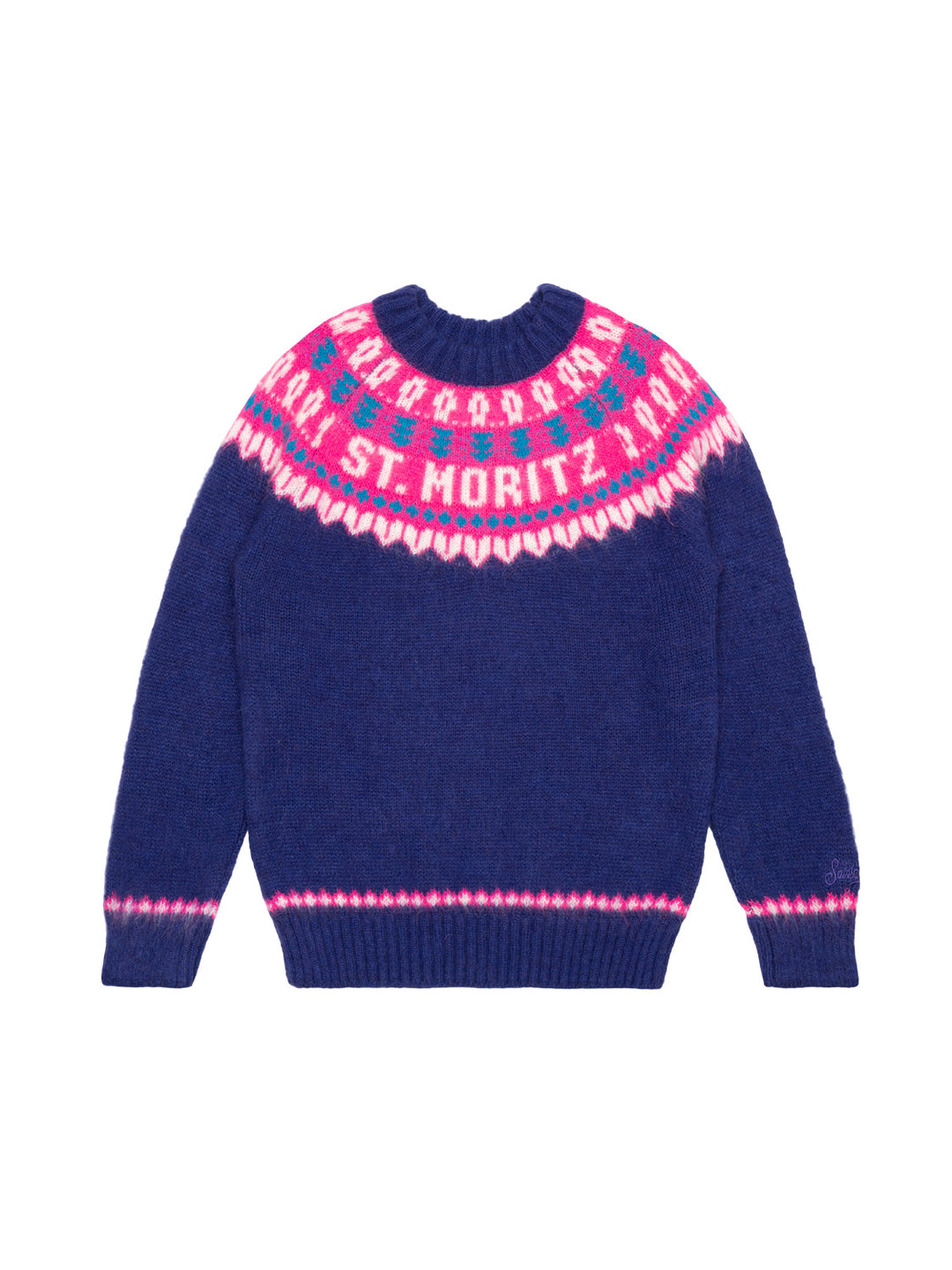 Feinstrickpullover St. Moritz - Lila