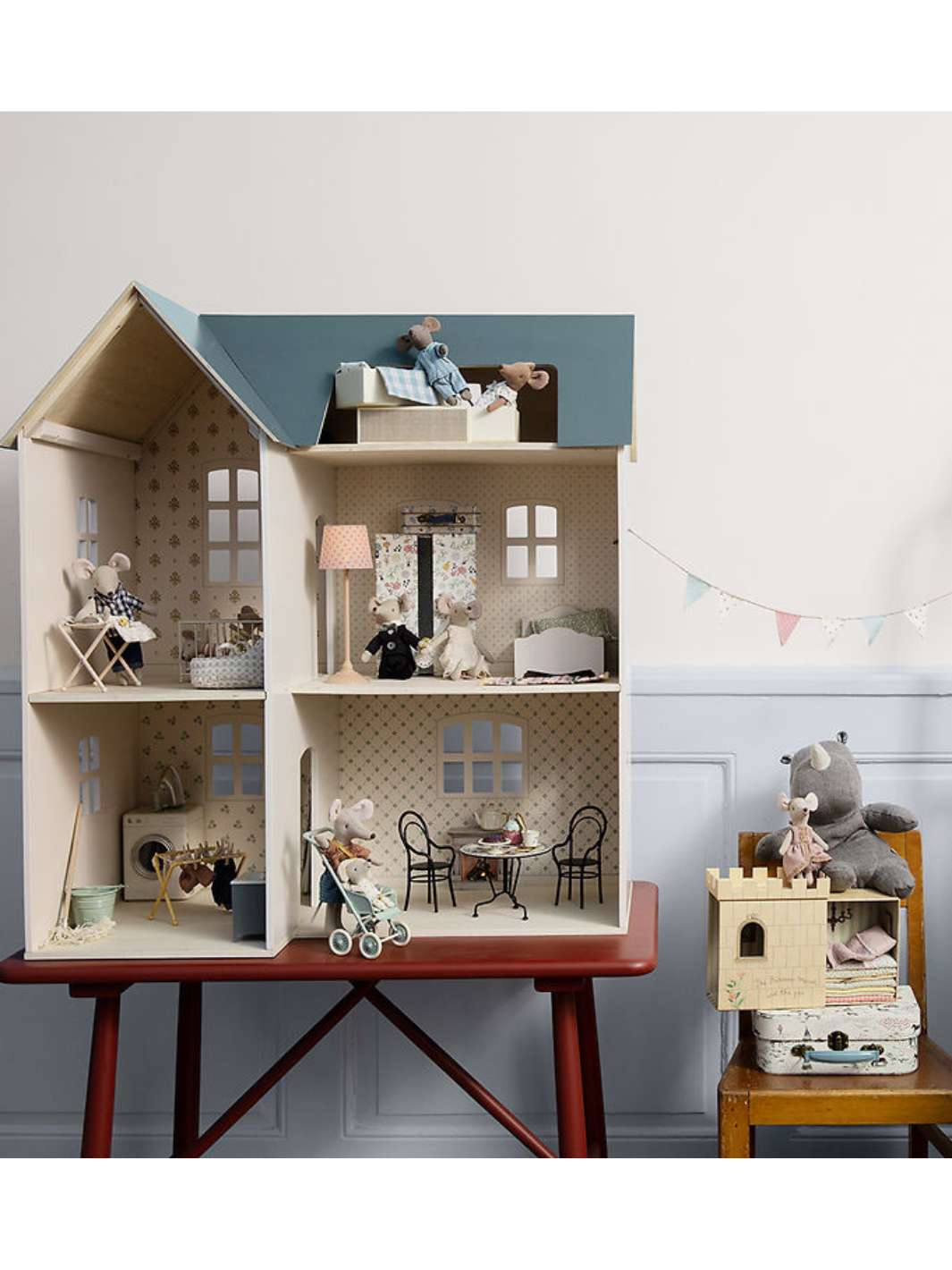 Puppenhaus - House of Miniature - Weiß