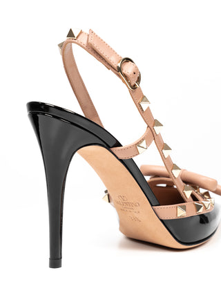Ankle Strap Rocksstud Bow
