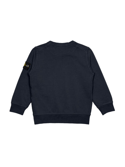 Sweatshirt mit Logo-Patch - Navy