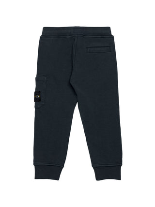 Sweathose mit Logo-Patch - Navy