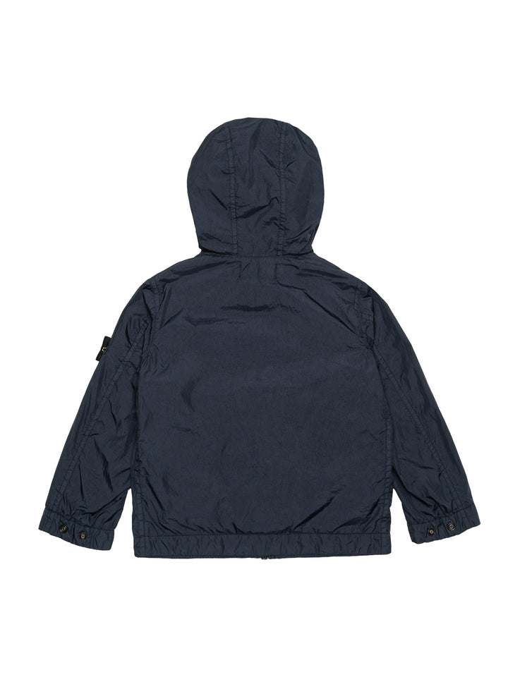 Übergangsjacke mit Logo-Patch - Navy