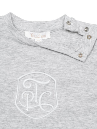 T-Shirt und Shorts im Set - Grau