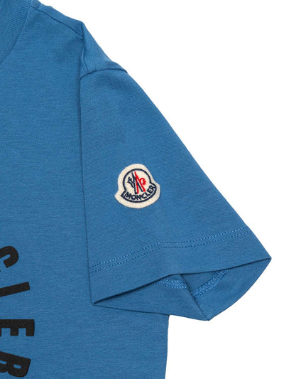 T-Shirt mit Basketball-Logo-Print - Blau