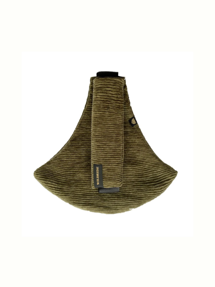 Kindertrage Cordstoff - Olive Green