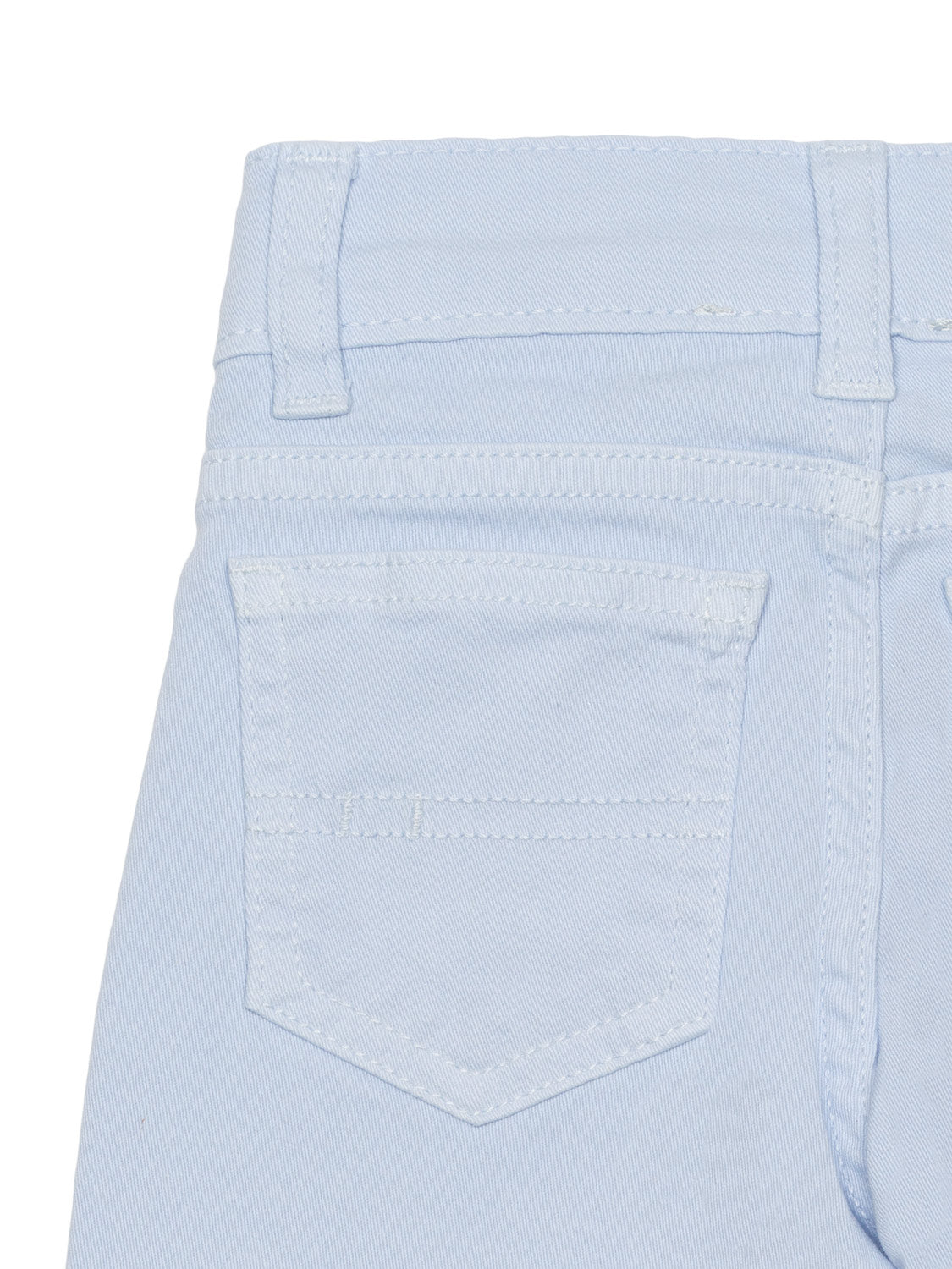 Five-Pocket Jeans mit Logo - Hellblau