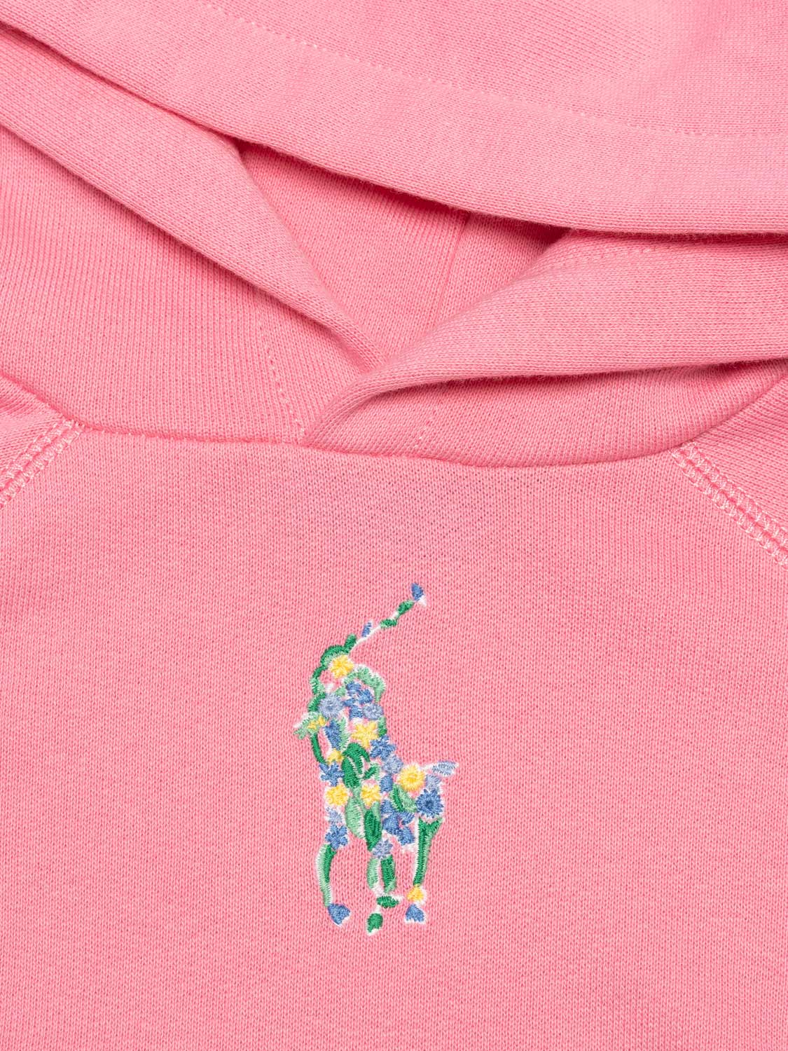 Sweatshirt mit Logo-Stickerei - Florida Pink