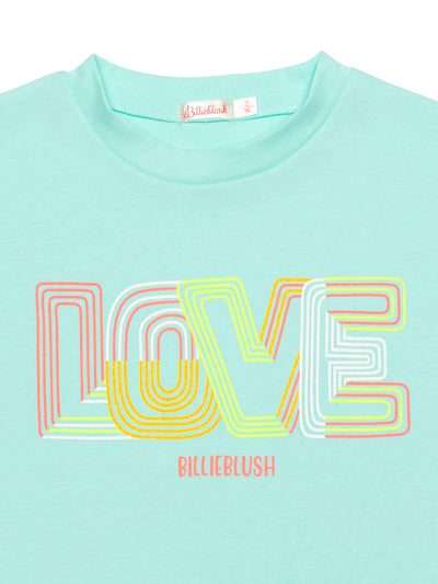 T-Shirt Love - Türkis