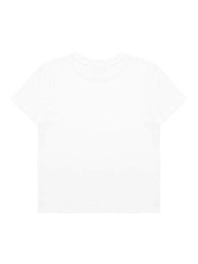 T-Shirt mit Logo-Print - Weiß