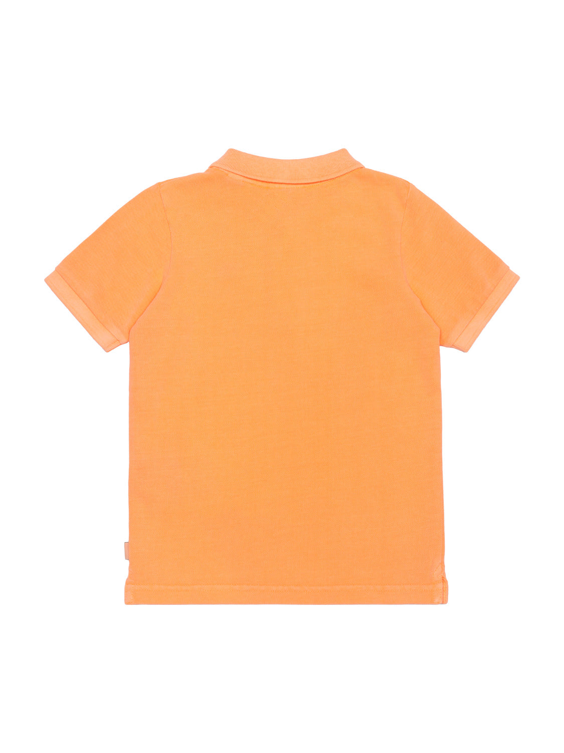 Poloshirt mit Monogramm - Neon Orange
