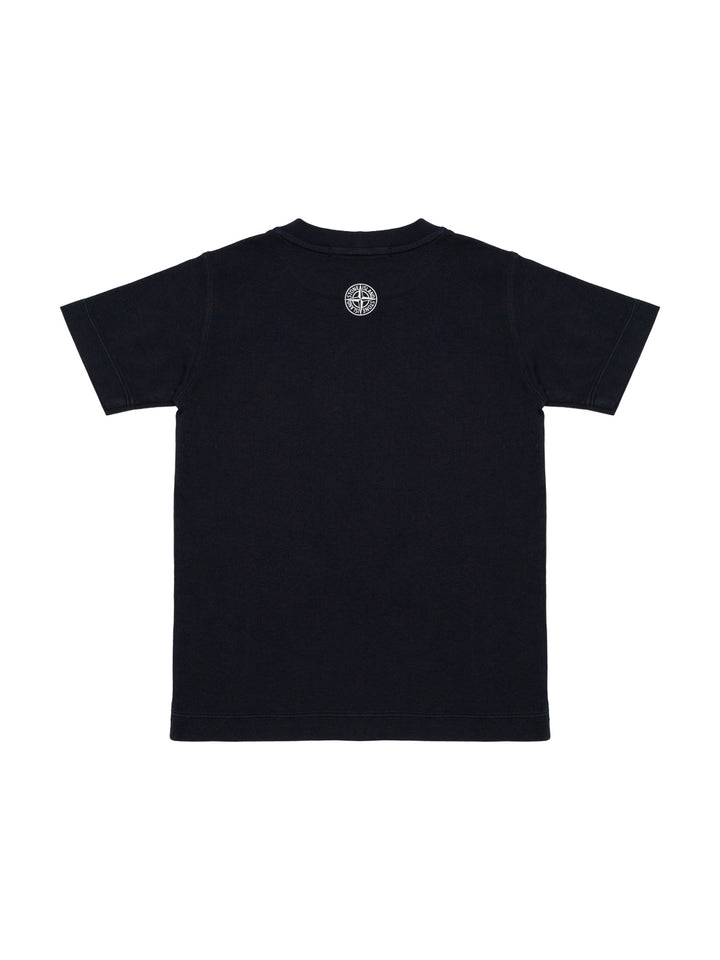 T-Shirt mit Logo - Navy