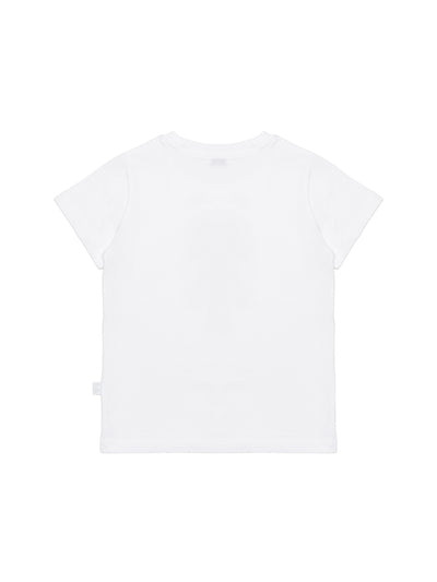 T-Shirt mit Print - Weiß