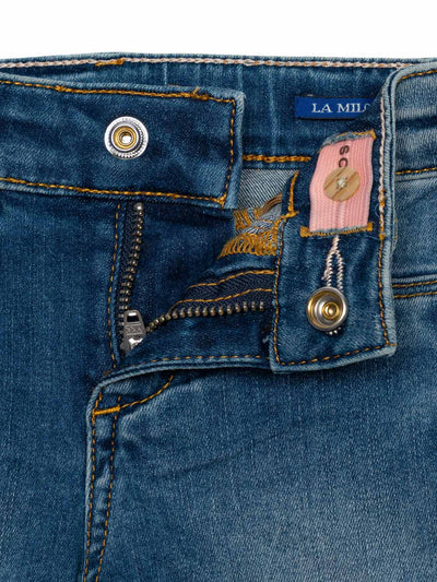 La Milou Skinny Fit Jeans - Blau