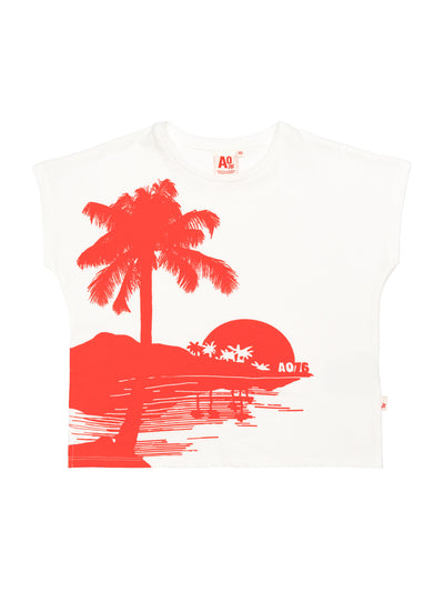 Bo T-Shirt Sunset - Off White