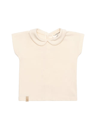 Luna Shirt mit Bubikragen - Ivory