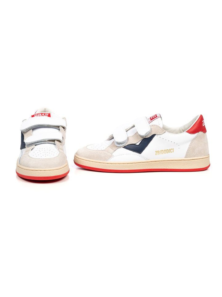 Ledersneaker Play 87 - Bianco/Off