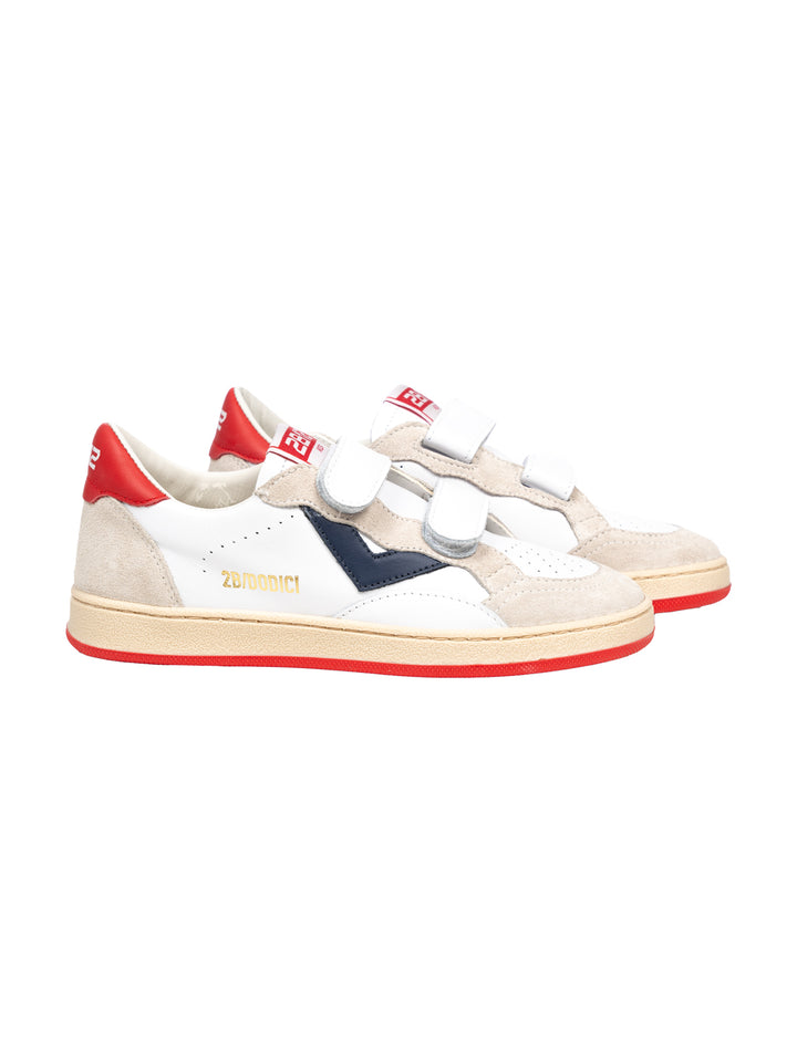 Ledersneaker Play 87 - Bianco/Off