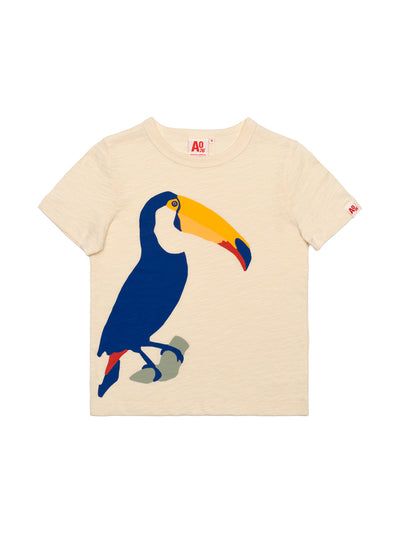 Mat T-Shirt Toucan - Natural
