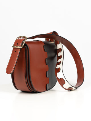Mia Satteltasche - Bicolor