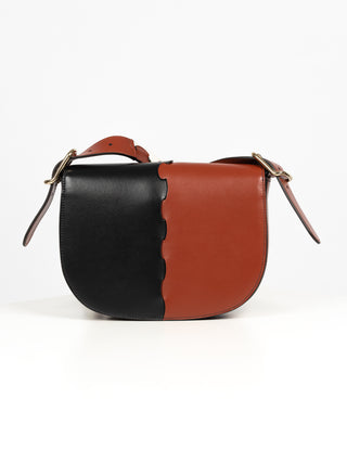 Mia Satteltasche - Bicolor