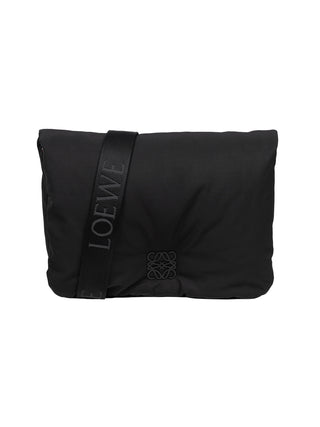 Goya-Puffertasche aus Nylon - Schwarz
