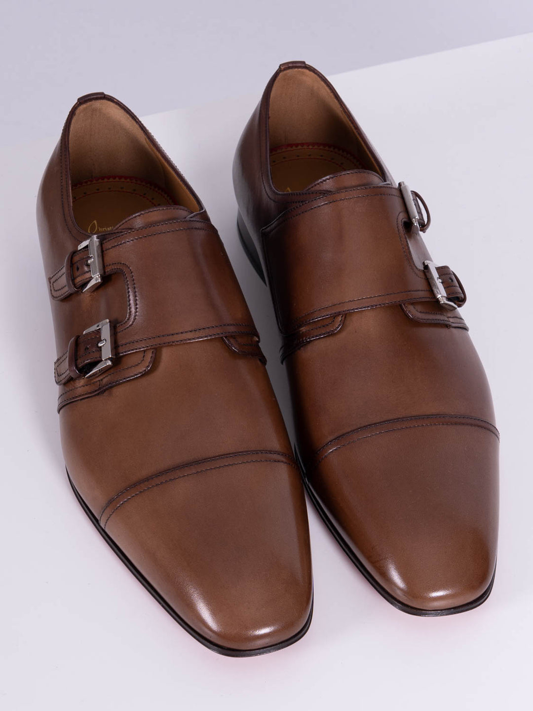 Monk-Schuhe Mortimer mit doppeltem Riemen