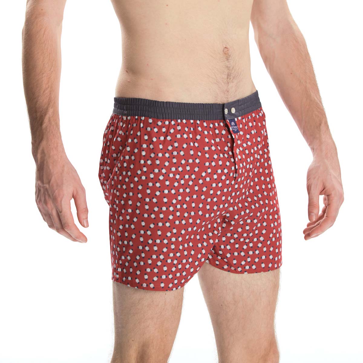 M4053 Boxershorts - Watches Red