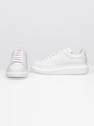 Sneaker mit Oversized-Sohle - Weiß