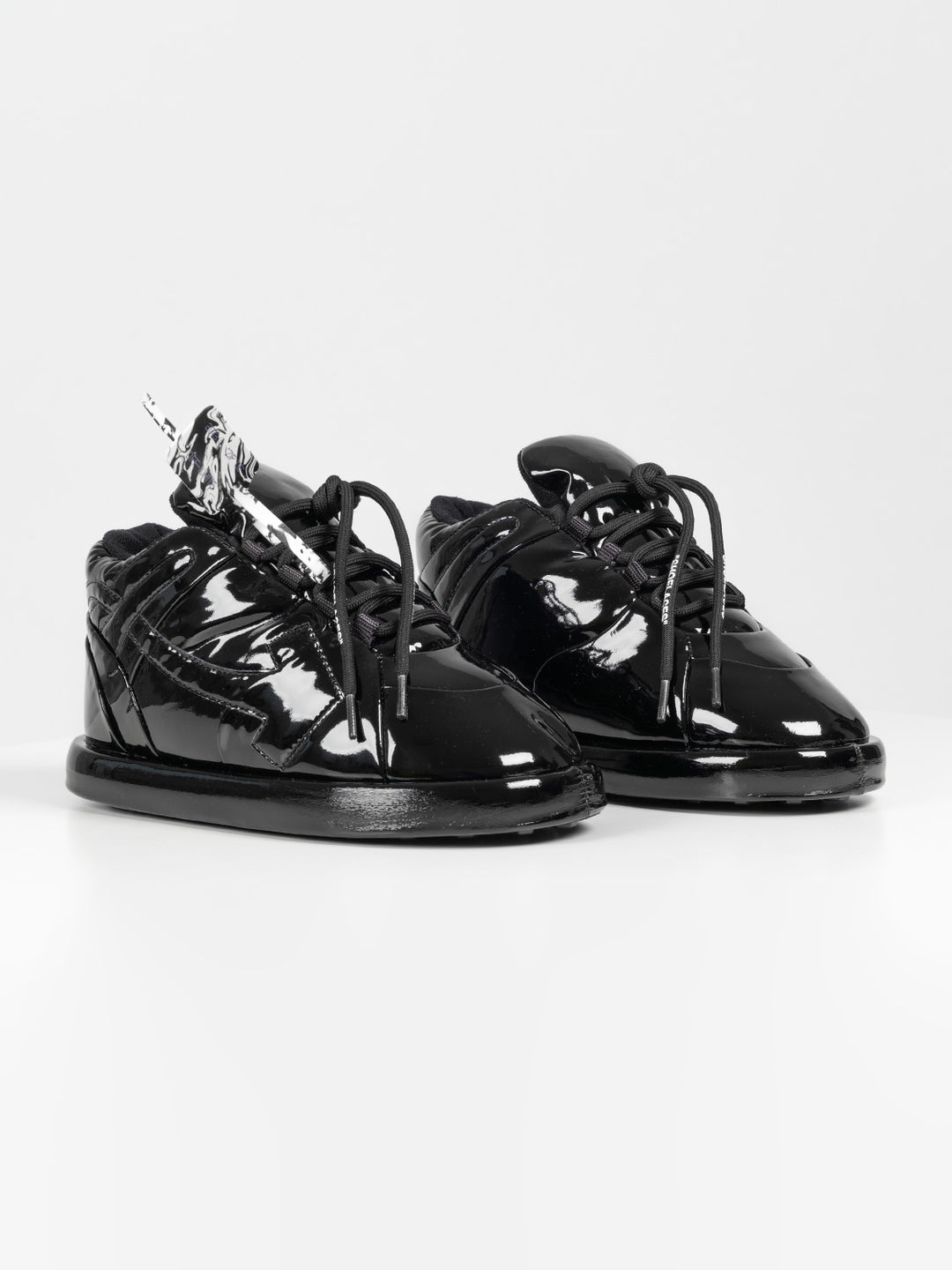 Off White Bump Sneaker - Schwarz