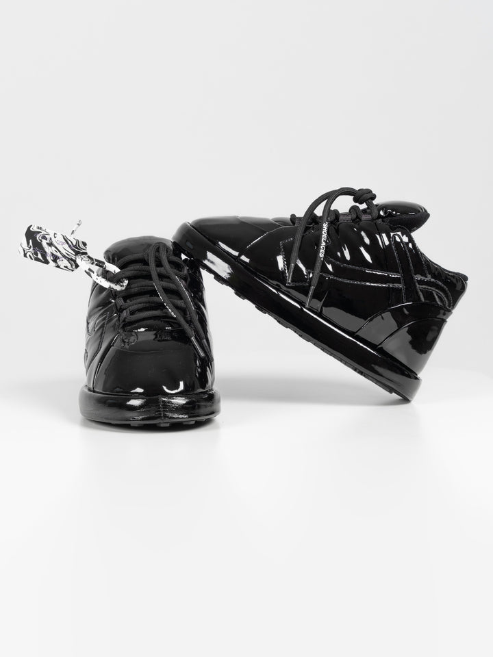 Off White Bump Sneaker - Schwarz