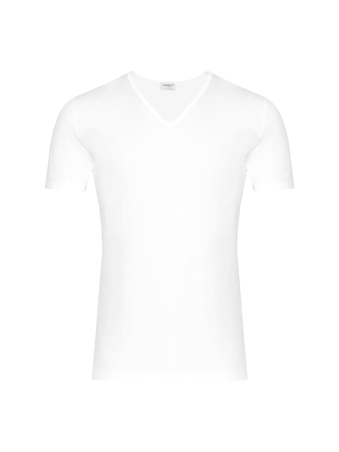 Pure Comfort T-Shirt Kurzarm V-Neck - Weiß